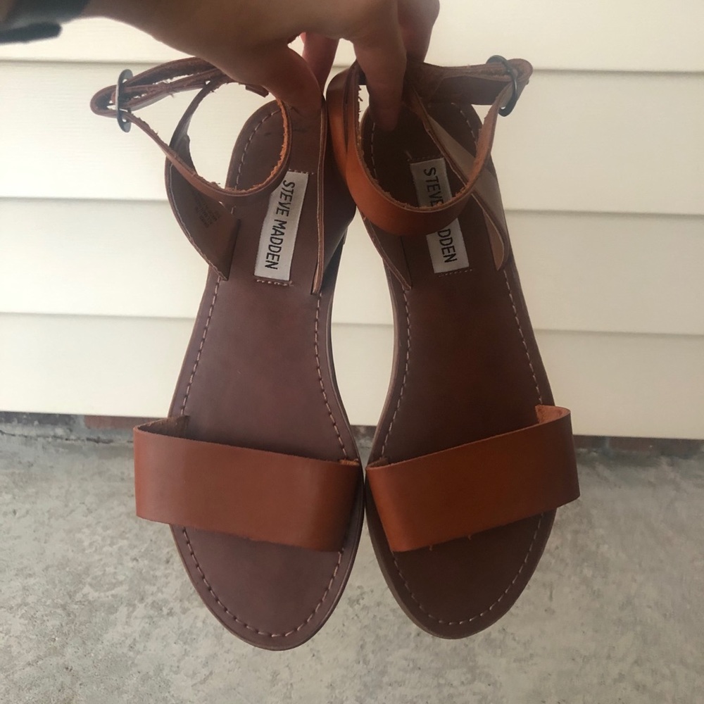 Steve Madden Brown Sandals, Women’s Size 7
